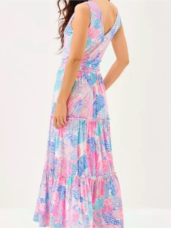 Lilly Pulitzer Dresses & Skirts - NWT Lilly Pulitzer SKYLAR MIDI DRESS 👗 in “Roar Of The Seas” MSRP $198 NWT sz XL